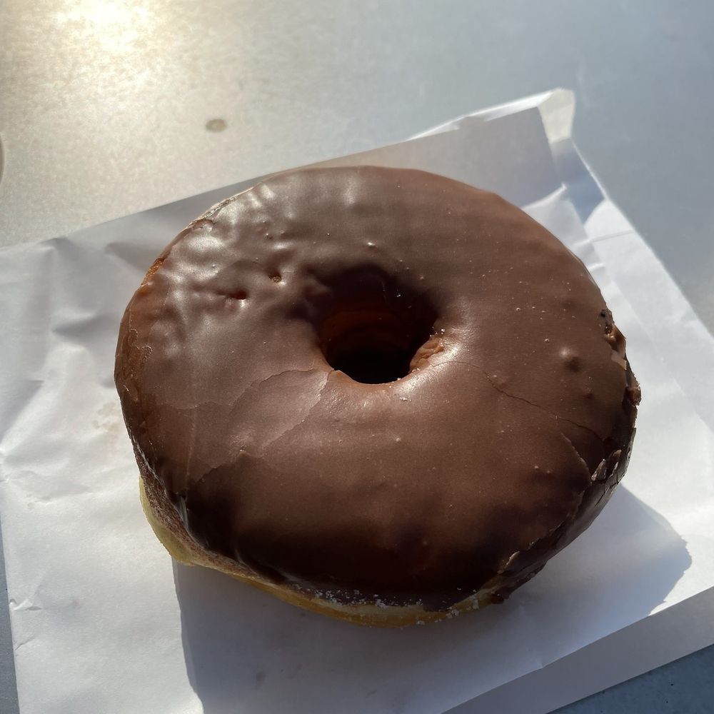 Nevin's Donut Shop - Chocolate Donut (TikTok: @justandyvu) - Donuts Near Me - Los Alamitos, California Nevin's Donut Shop - Chocolate Donut (TikTok: @justandyvu) - Donuts Near Me - Los Alamitos, California