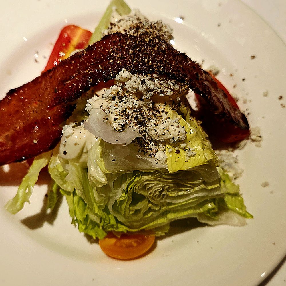 The Capital Grille - Wedge salad was a solid success. - Steakhouses Near Me - Burbank, California The Capital Grille - Wedge salad was a solid success. - Steakhouses Near Me - Burbank, California