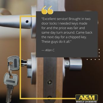 A & M Mobile Locksmith - Keys & Locksmiths Near Me - Houston, Texas A & M Mobile Locksmith - Keys & Locksmiths Near Me - Houston, Texas