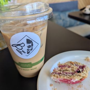 Brew Peddler Coffee - Dirty chai and raspberry scone - Coffee & Tea Near Me - Spokane, Washington Brew Peddler Coffee - Dirty chai and raspberry scone - Coffee & Tea Near Me - Spokane, Washington