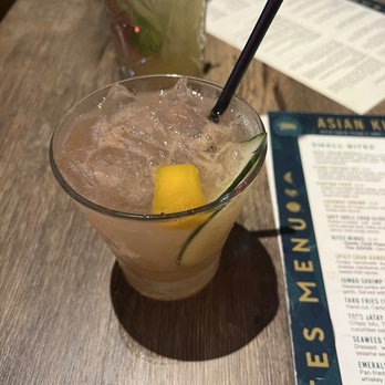 BITES Asian Kitchen + Bar - Mango and Suntory cocktail. - Japanese Near Me - Chicago, Illinois