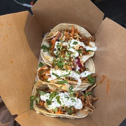 Gochujang pork tacos Gochujang pork tacos