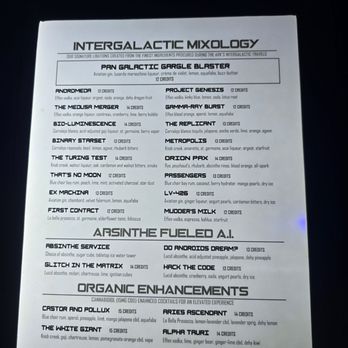 Space Bar - Knoxville - Drink menu - Lounges Near Me - Knoxville, Tennessee Space Bar - Knoxville - Drink menu - Lounges Near Me - Knoxville, Tennessee