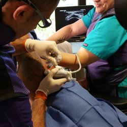 Ocyon Interventional Regenerative Medicine - The administration of stem cells under live ultrasound guidance.