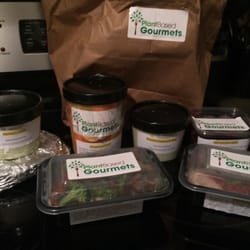 Plant Based Gourmets - Delivery day! Fresh gourmet meals individually made to order & delivered to your doorstep (or office) on a weekly basis!