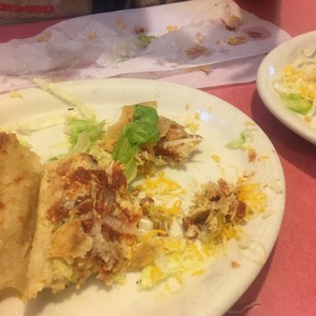 Mission Burrito - Tacos are slathered in salsa, this is how they came, I did not add any. - Mexican Near Me - Simi Valley, California
