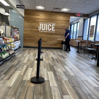 Jersey Mike's Subs - a view of the juice counter - Sandwiches Near Me - Brunswick, Maine