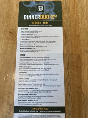 Menu photo 5 True Food Kitchen Naples, FL Menu photo 5 True Food Kitchen Naples, FL