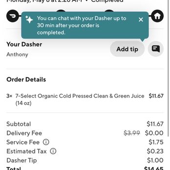 7-Eleven - the order details on the iphone - Convenience Stores Near Me - Carol Stream, Illinois 7-Eleven - the order details on the iphone - Convenience Stores Near Me - Carol Stream, Illinois
