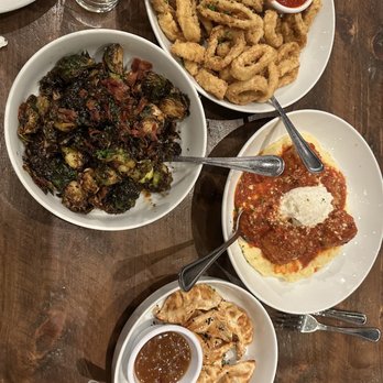 PAZZA - Crispy Calamari, Braised Meatballs, Jammin' Sprouts, Chicken Dumplings - Pizza Near Me - Franklin Lakes, New Jersey PAZZA - Crispy Calamari, Braised Meatballs, Jammin' Sprouts, Chicken Dumplings - Pizza Near Me - Franklin Lakes, New Jersey