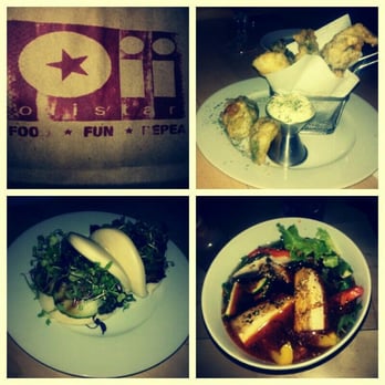 Oiistar - avocado & mushroom fries; portobello bun; spicy veggiemen. - Asian Fusion Near Me - Chicago, Illinois Oiistar - avocado & mushroom fries; portobello bun; spicy veggiemen. - Asian Fusion Near Me - Chicago, Illinois