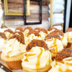 LuLu & Kakes Cupcakery  And Sweet Shoppe - Samoa Cupcake!