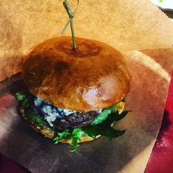 The Lucky Bastard - Blue cheese burger