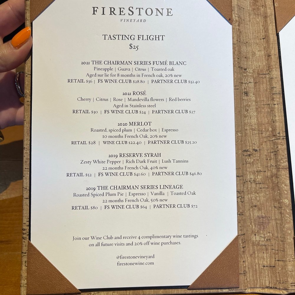 Tasting flight Tasting flight