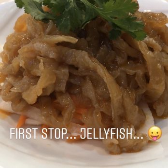 Taste - Cold jelly fish with pickled radish + carrots - Seafood Near Me - Las Vegas, Nevada