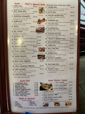 Menu photo 4 Sushi 9 Thai Japanese Restaurant Mobile, AL Menu photo 4 Sushi 9 Thai Japanese Restaurant Mobile, AL