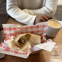 Betterday Coffee - California Burrito + Pecan Milk Latte
