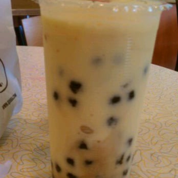 St. Louis Bubble Tea - Mango Peach Smoother with Boba - Chinese Near Me - Saint Louis, Missouri St. Louis Bubble Tea - Mango Peach Smoother with Boba - Chinese Near Me - Saint Louis, Missouri