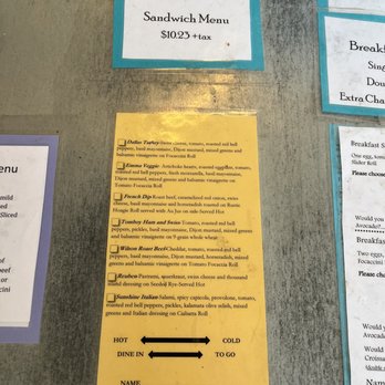Cindybread - Lunch menu - Bakeries Near Me - Telluride, Colorado