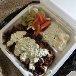 Lamb/beef shawarma plate !