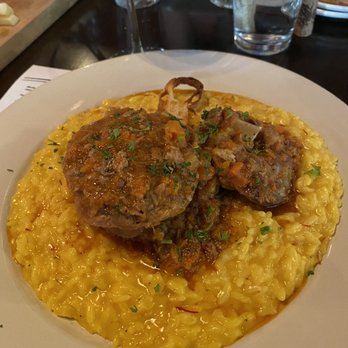 Pasta y Basta - Ossobuco con Risotto al azafrán. (So so good) - Italian Near Me - Rosarito, BCN