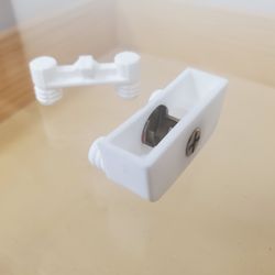 Casa Cabinets - White Cam-Lock