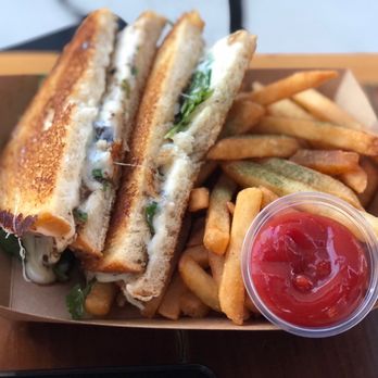 Brew Kitchen Bar - Truffle mushroom grilled cheese - Gastropubs Near Me - Monterey Park, California