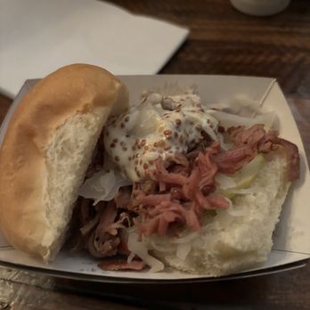 Green Dot Stables - Corned Beef Sliders - Bars Near Me - Detroit, Michigan