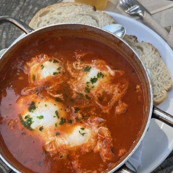 Cafe Smitten - Morrocan Eggs with 2 extra eggs - Coffee & Tea Near Me - Bakersfield, California Cafe Smitten - Morrocan Eggs with 2 extra eggs - Coffee & Tea Near Me - Bakersfield, California