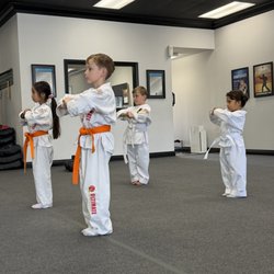 Our Pee Wees also exhibit focus when needed. The age group is 4-7