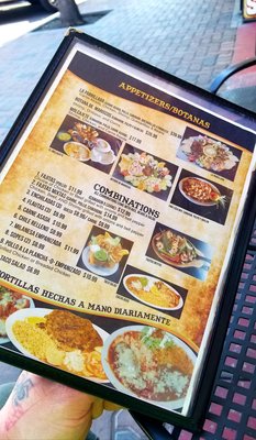 Menu photo 3 El Huarache Loco Delano, CA