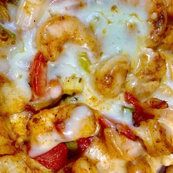 Shrimp pizza