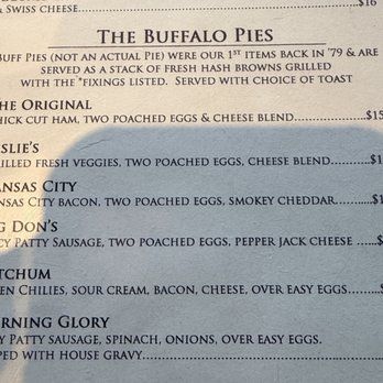 Buffalo Cafe - Menu - American Near Me - Whitefish, Montana