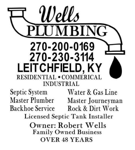 Slide of Wells plumbing