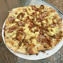 Little Italy Pizza Truck - "Mashed Potato Bacon" (with caramelized onion)