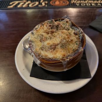 Charity's 1887 Saloon - French Onion Soup - American Near Me - Killington, Vermont