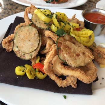 Burt & Max's - Calimari and zucchini - Bars Near Me - Delray Beach, Florida