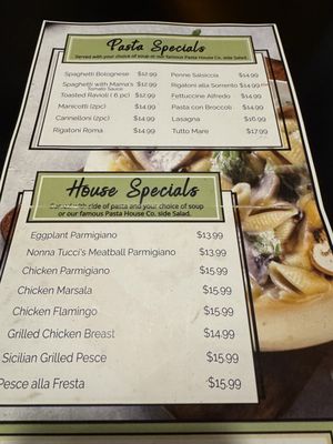 Menu photo 1 The Pasta House Co. - St. Peters St. Peters, MO
