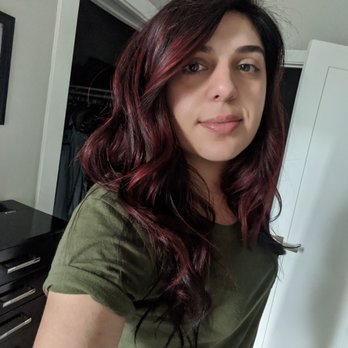 Jose Luis Salon & Boutique - Cherry cola red balayage - Hair Salons Near Me - Austin, Texas