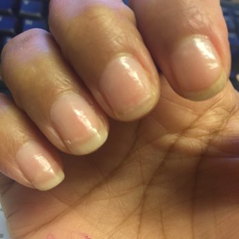 Hollywood Nails & Spa - I want to know how long does a gel manicure last? I did my on 12/16/18 and today is 12/25/18 and this is how they look. I paid $35 dollars I - Nail Salons Near Me - Arlington, Virginia Hollywood Nails & Spa - I want to know how long does a gel manicure last? I did my on 12/16/18 and today is 12/25/18 and this is how they look. I paid $35 dollars I - Nail Salons Near Me - Arlington, Virginia