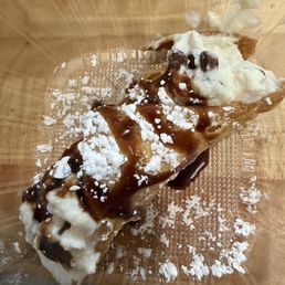 Homemade cannoli Homemade cannoli