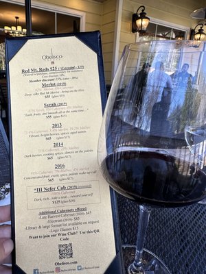 Photo of Obelisco Estate at Apple Farm Village - Woodinville, WA, US. 2014 (cab Malbec blend). Current favorite