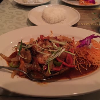 Siam Bistro - Seafood in basil sauce - Thai Near Me - Miami, Florida