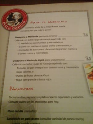 Menu photo 2 Maru Botana Buenos Aires, C
