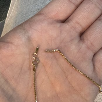 Jeweler's Touch - Needed my necklace chain fixed - Jewelry Near Me - Brea, California Jeweler's Touch - Needed my necklace chain fixed - Jewelry Near Me - Brea, California