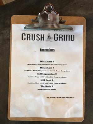 Menu photo 7 Crush and Grind Carolina Beach, NC