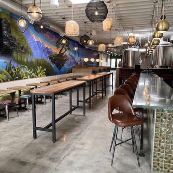 Monolith Brewing - the interior of a brewery - Breweries Near Me - Denver, Colorado
