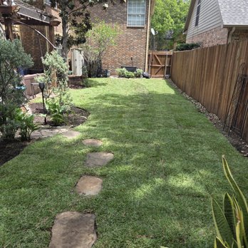 SodScapes Texas - Back yard - Landscaping Near Me - Lewisville, Texas SodScapes Texas - Back yard - Landscaping Near Me - Lewisville, Texas