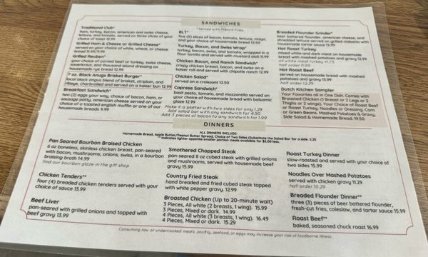 Menu photo 1 Dutch Kitchen Dalton, OH