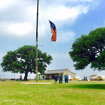 Fort Martin Scott - Raising of the flag at Ft. Martin Scott - Landmarks & Historical Buildings Near Me - Fredericksburg, Texas Fort Martin Scott - Raising of the flag at Ft. Martin Scott - Landmarks & Historical Buildings Near Me - Fredericksburg, Texas